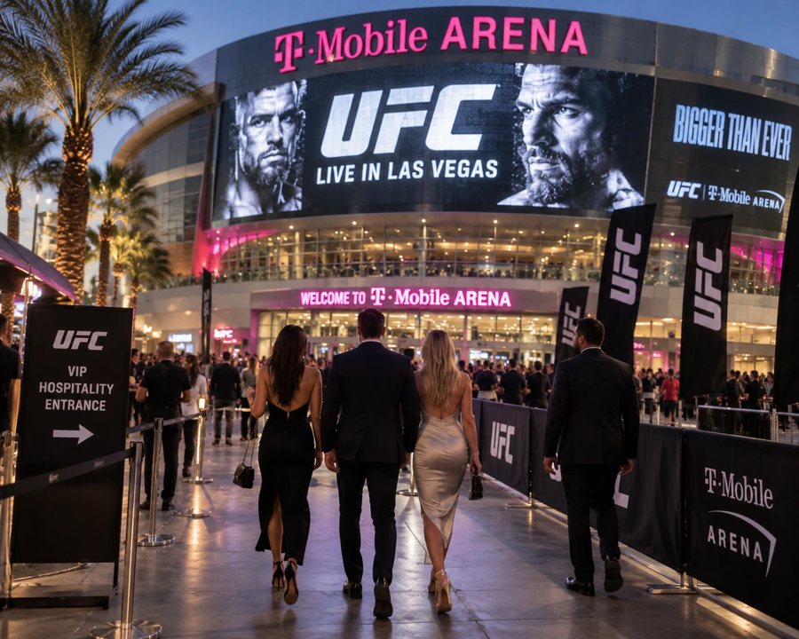 T-Mobile Arena entrance